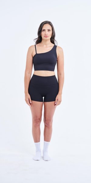 One Strap + Hot Shorts Set Black